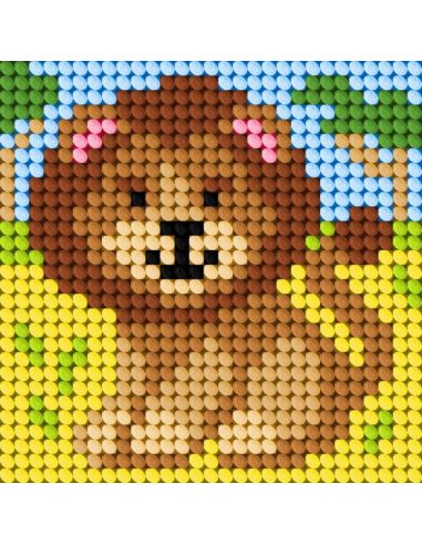 Kit canevas enfant - Le lion