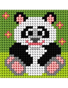Kit canevas enfant - Le panda