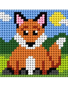 Kit canevas enfant - Le renard