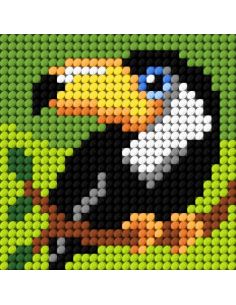 Kit canevas enfant - Le toucan