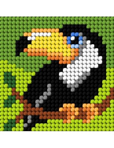 Kit canevas enfant - Le toucan