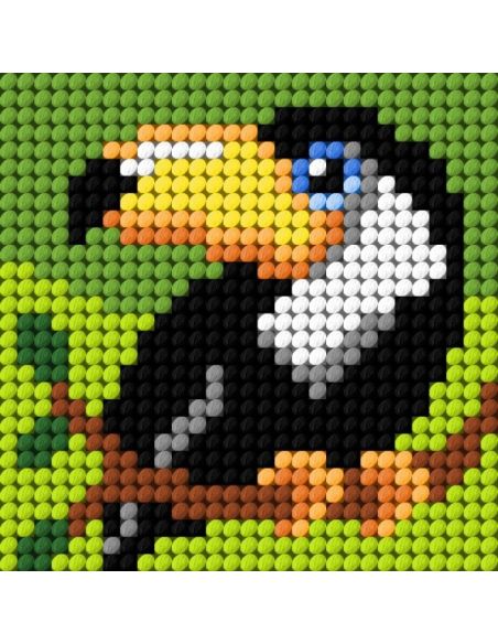 Kit canevas enfant - Le toucan