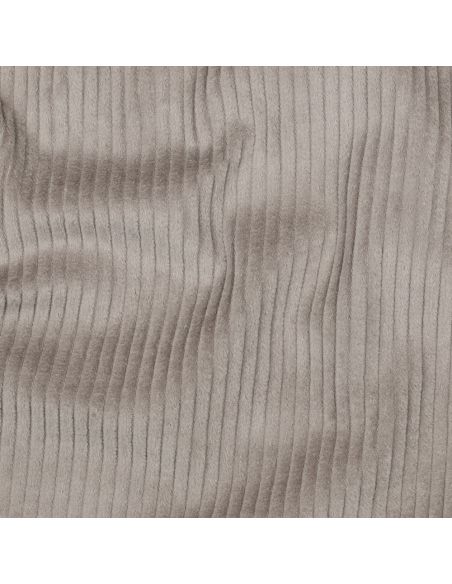 Tissu velours côtelé coton - Taupe