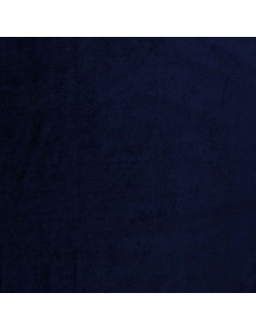 Tissu velours stretch - Bleu marine 2