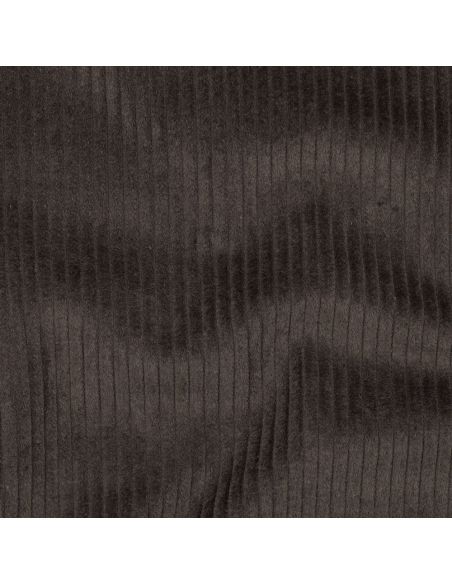 Tissu velours côtelé coton - Marron