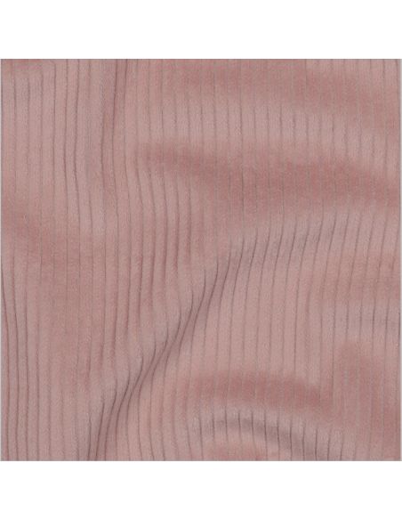 Tissu velours côtelé coton - Vieux rose