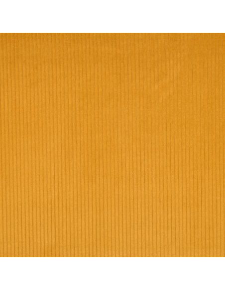 Tissu velours côtelé coton - Jaune