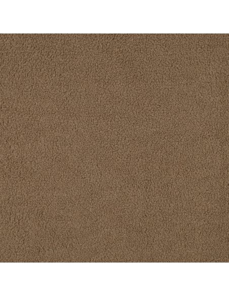 Tissu polaire Teddy double face - Mocha