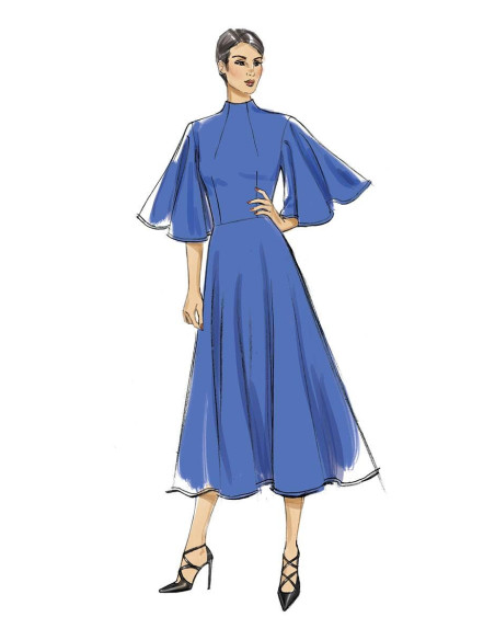 Patron de robe - Vogue 9327