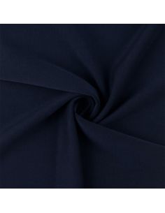 Tissu Scuba effet peau de pêche - Bleu marine