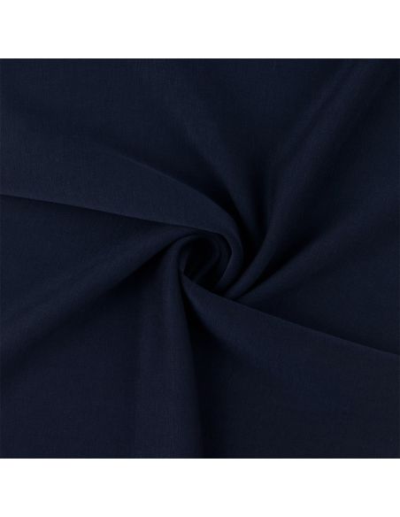 Tissu Scuba effet peau de pêche - Bleu marine