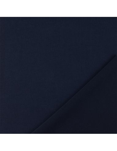 Tissu Scuba effet peau de pêche - Bleu marine