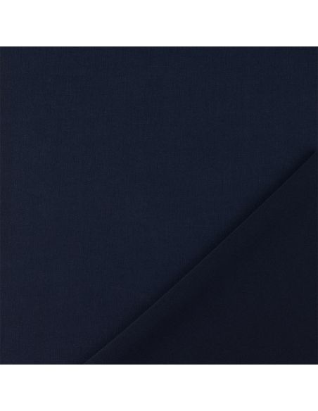 Tissu Scuba effet peau de pêche - Bleu marine