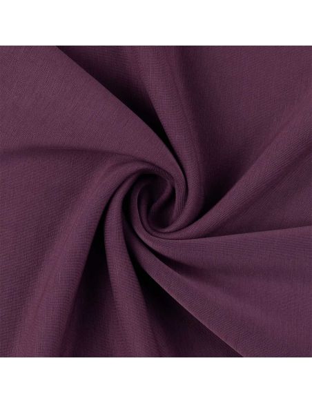 Tissu Scuba effet peau de pêche - Mauve foncé