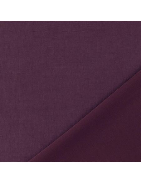 Tissu Scuba effet peau de pêche - Mauve foncé