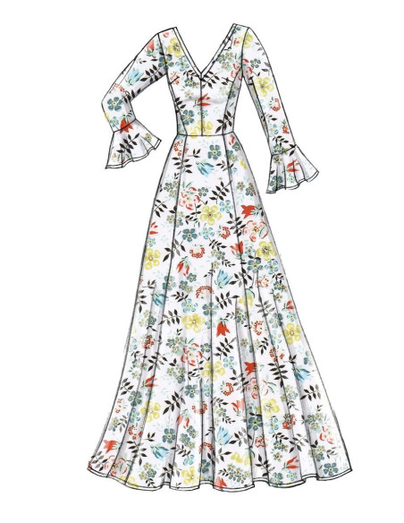 Patron de robes - Vogue 9328