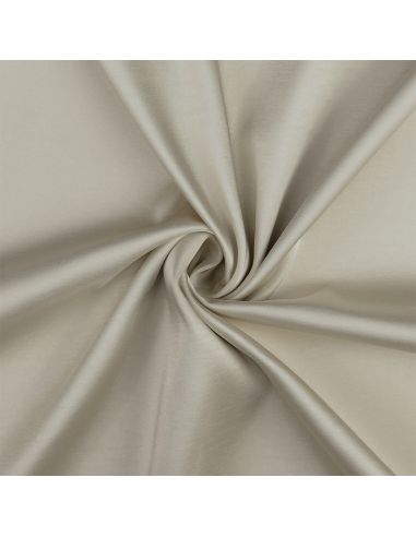 Tissu satin duchesse lavé - Nude