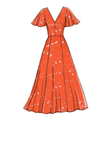 Patron de robes - Vogue 9328
