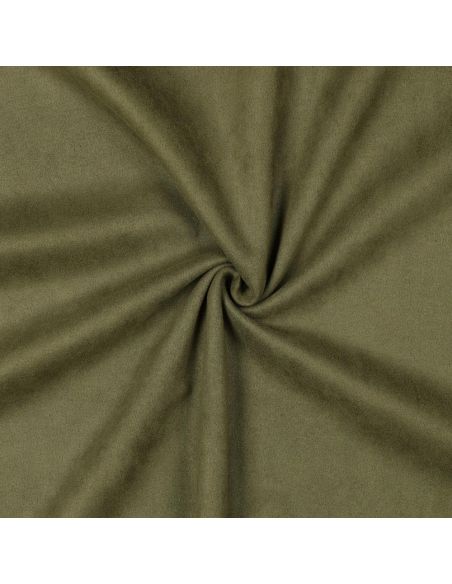 Tissu suédine stretch - Kaki clair