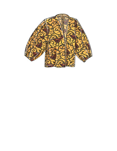 Patron de veste - Vogue 9338