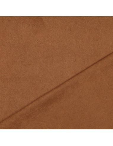 Tissu suédine stretch - Camel