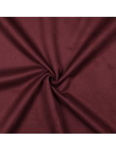 Tissu suédine stretch - Bordeaux