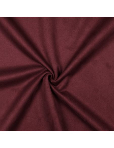 Tissu suédine stretch - Bordeaux