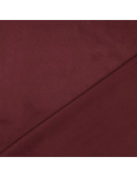 Tissu suédine stretch - Bordeaux