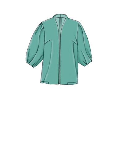 Patron de veste - Vogue 9338