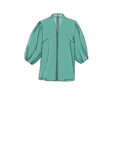 Patron de veste - Vogue 9338