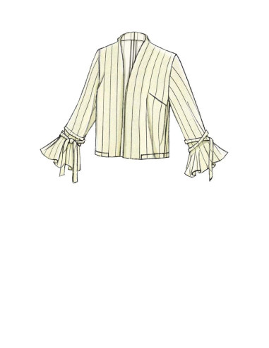 Patron de veste - Vogue 9338