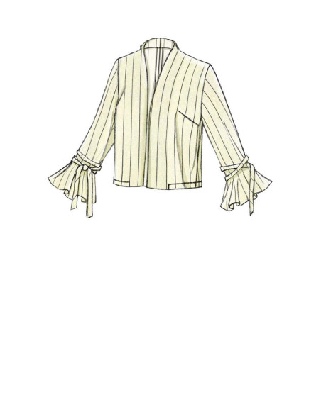 Patron de veste - Vogue 9338