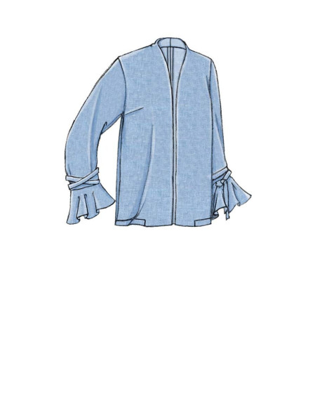 Patron de veste - Vogue 9338