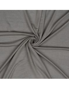 Tissu jersey tencel modal - Gris clair