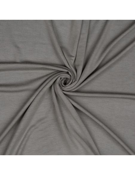 Tissu jersey tencel modal - Gris clair