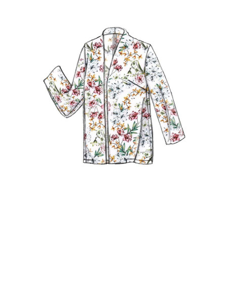 Patron de veste - Vogue 9338