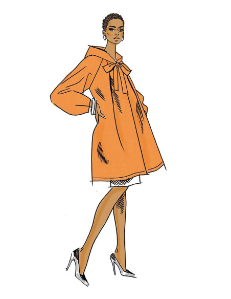 Patron de manteau - Vogue 9340