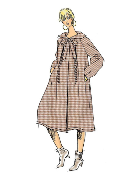 Patron de manteau - Vogue 9340