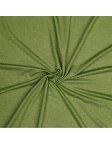 Tissu jersey tencel modal - Vert kiwi