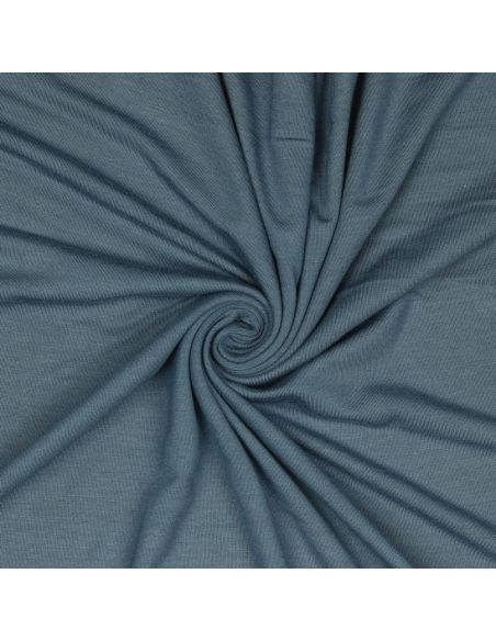 Tissu jersey tencel modal - Bleu jeans