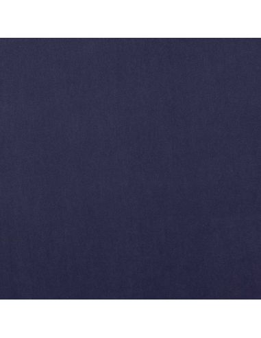 Tissu satin touché pêche - Bleu marine