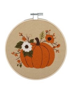 Kit broderie - Citrouille