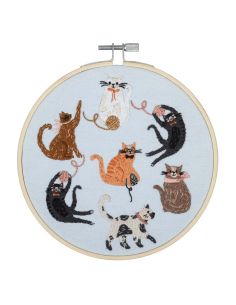 Kit broderie - Chats