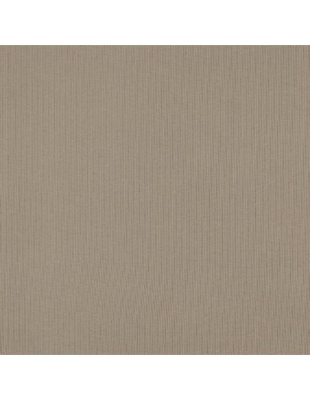 Tissu jersey bord côte côtelé - Sable