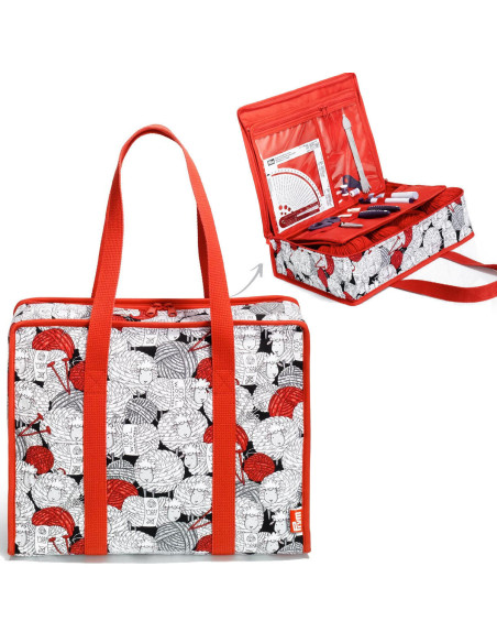 Sac multi-poches tout en un L Cool Wool