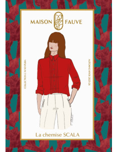 Patron de chemisier Scala - Maison Fauve 2