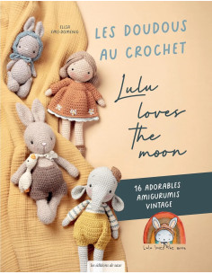 Livre les doudous au crochet - Lulu loves the moon