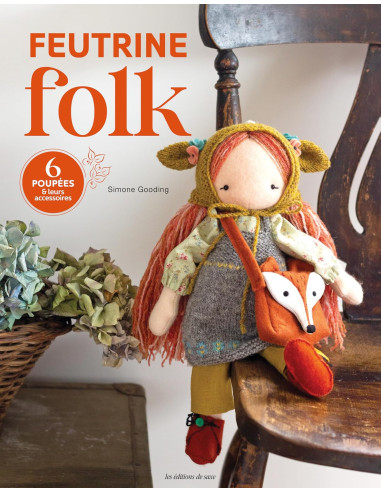Livre feutrine folk