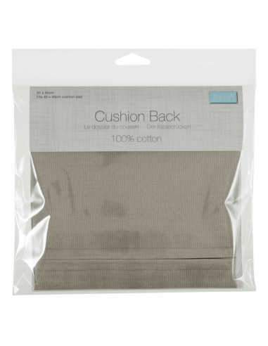 Dos de coussin avec fermeture - Naturel