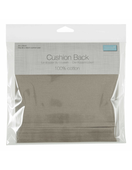 Dos de coussin avec fermeture - Naturel